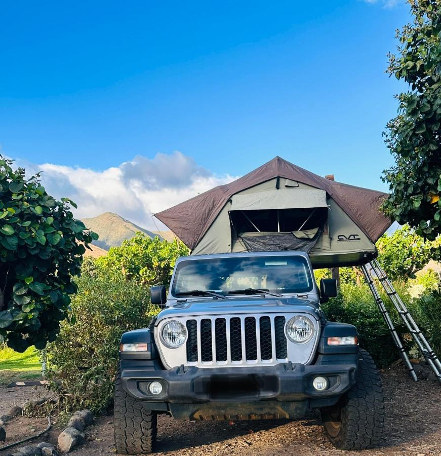 Explore Maui's Diverse And Uncover The Island's Beauty From Fresh Perspectives Every Day As Journey With Aloha Glamp's Great Jeep Equipped With A Rooftop Tent Tente de luxe Paia