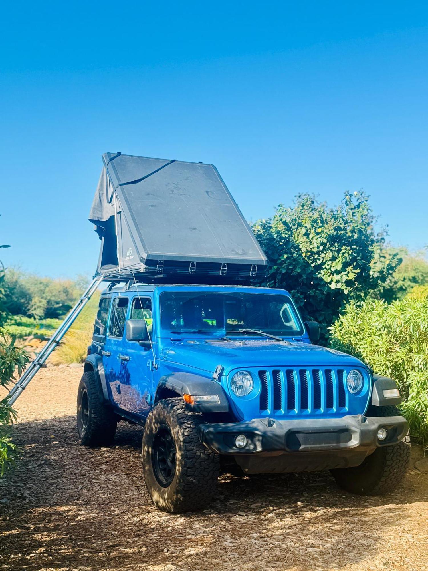 Explore Maui's Diverse And Uncover The Island's Beauty From Fresh Perspectives Every Day As Journey With Aloha Glamp's Great Jeep Equipped With A Rooftop Tent *